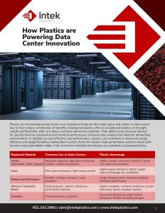 Data Center Plastic Materials White Paper